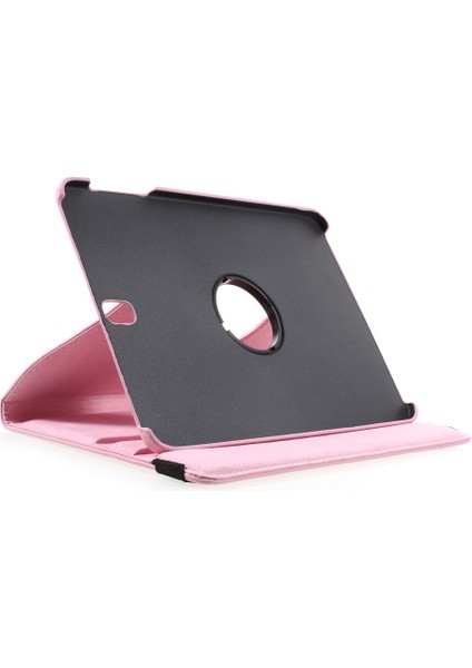 Litchi Doku Tam Döner Stand Deri Samsung Galaxy Tab S3 9.7 Inç T820 Tablet Kılıfı (Yurt Dışından)