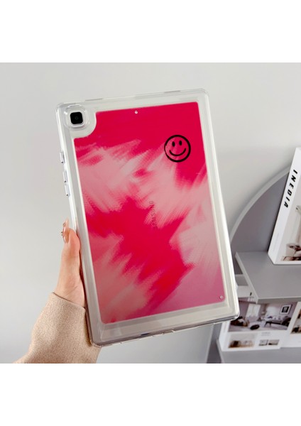 Samsung Galaxy Tab A7 10.4 (2020 2022) T500 T505 Koruyucu Desen Baskı Tpu Pc Stil A Tablet Kılıfı (Yurt Dışından)