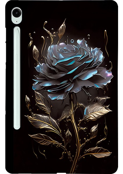 Seashell Digital Samsung Galaxy Tab S9 Fe tab S9 Tpu Desen Baskı İnce Koruyucu Tablet Kılıfı (Yurt Dışından)