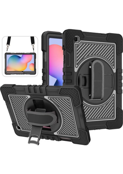 Samsung Galaxy Tab S6 Lite (2024 2022 (2020) Omuz Askılı Kick Stand Tablet Kılıfı (Yurt Dışından) fiyatları
