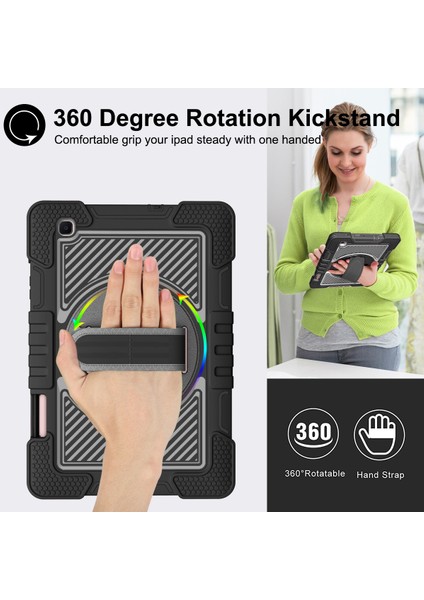 Samsung Galaxy Tab S6 Lite (2024 2022 (2020) Omuz Askılı Kick Stand Tablet Kılıfı (Yurt Dışından) modelleri