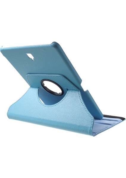 Litchi Doku 360 Derece Döner Stand Deri Koruyucu Samsung Galaxy Tab S4 10.5 T830 T835 Tablet Kılıfı (Yurt Dışından)