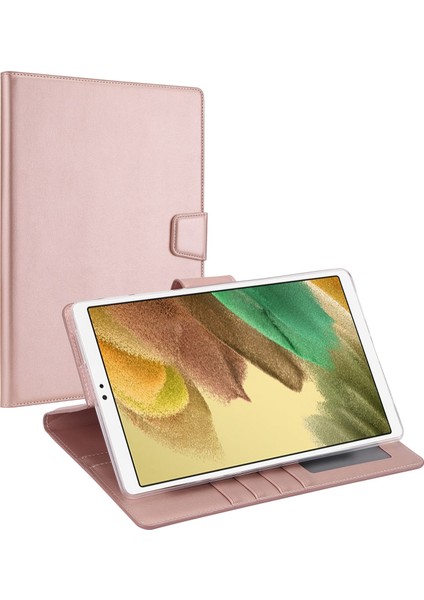 Samsung Galaxy Tab A7 Lite 8.7 Inç Pu Deri Standı Cüzdan Koruyucu Tablet Kılıfı (Yurt Dışından)