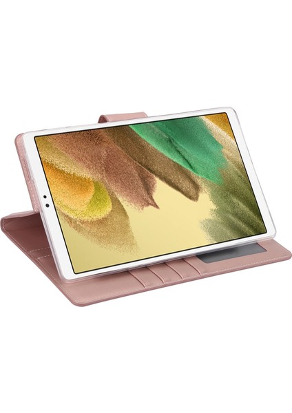 Samsung Galaxy Tab A7 Lite 8.7 Inç Pu Deri Standı Cüzdan Koruyucu Tablet Kılıfı (Yurt Dışından)
