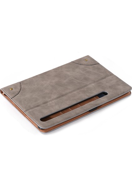 Samsung Galaxy Tab S8 12 4 Inç Folio Stand kart Yuvaları Çizilmeye Dayanıklı Otomatik Uyandırma uyku Desteği Tablet Kılıfı (Yurt Dışından)