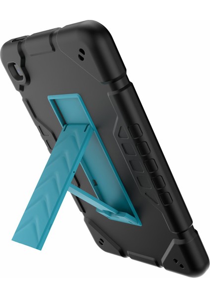 Samsung Galaxy Tab A7 Lite 8.7 Inç Kick Stand Tpu Pc 2'si 1 Arada Çift Katmanlı Koruyucu Tablet Kılıfı (Yurt Dışından)