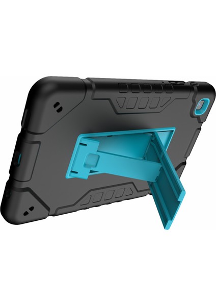 Samsung Galaxy Tab A7 Lite 8.7 Inç Kick Stand Tpu Pc 2'si 1 Arada Çift Katmanlı Koruyucu Tablet Kılıfı (Yurt Dışından)