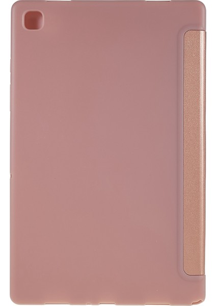 Samsung Galaxy Tab A7 10.4 (2022 2020) Deri Petek Üç Katlı Stand Tablet Kılıfı (Yurt Dışından) fırsatları