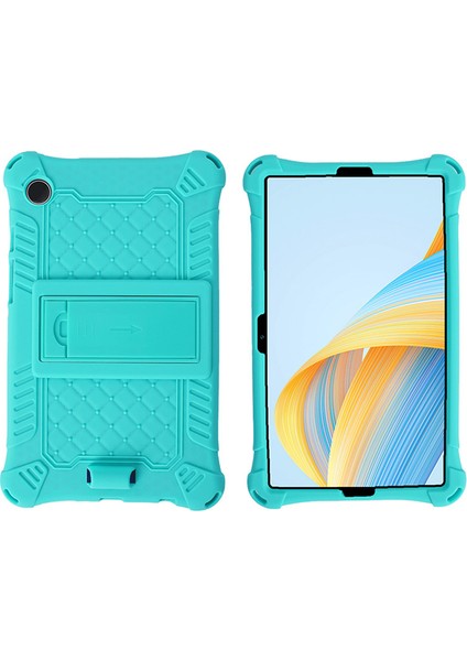 Samsung Galaxy Tab A9 Pc Omuz Askılı Silikon Nane Tablet Kılıfı (Yurt Dışından)