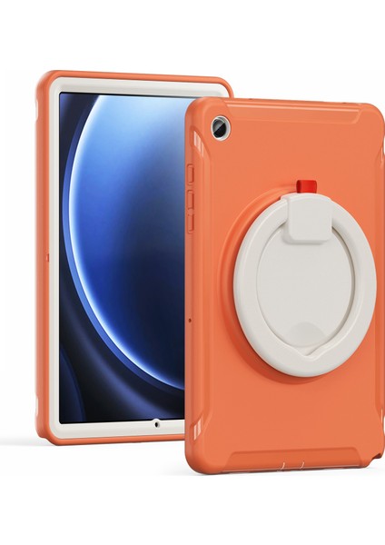 Samsung Galaxy Tab A9 Standı Pc Tpu Mercan Tablet Kılıfı (Yurt Dışından)
