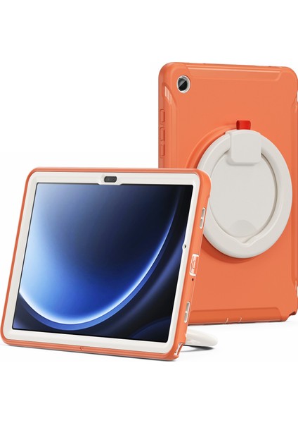 Samsung Galaxy Tab A9 Standı Pc Tpu Mercan Tablet Kılıfı (Yurt Dışından)