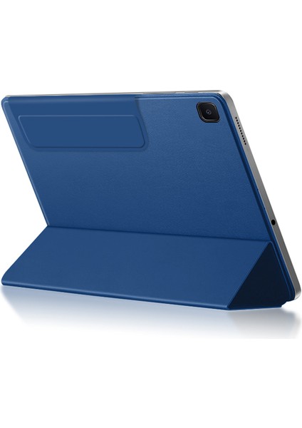 Samsung Galaxy Tab S6 Lite (2024 2022 (2020) Üç Katlı Stand Pu Deri Manyetik Akıllı Tablet Kılıfı (Yurt Dışından)