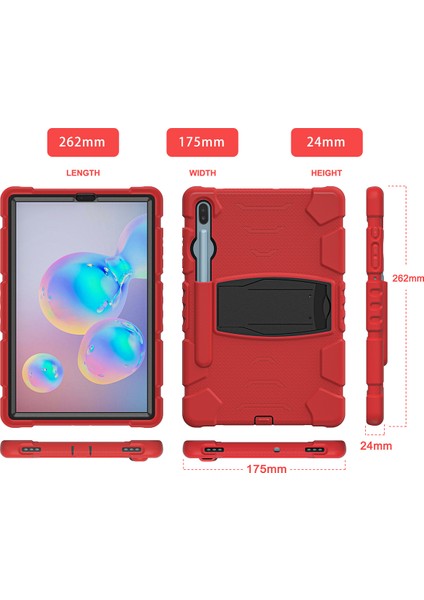 Samsung Galaxy Tab S6 SM T860 (WI FI) SM T865 (LTE) SM T867 SIYAH Pc Yumuşak Silikon Tablet Kılıfı (Yurt Dışından) fırsatları