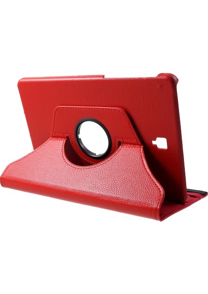 Litchi Doku 360 Derece Döner Stand Deri Samsung Galaxy Tab S4 10.5 T830 T835 Tablet Kılıfı (Yurt Dışından)