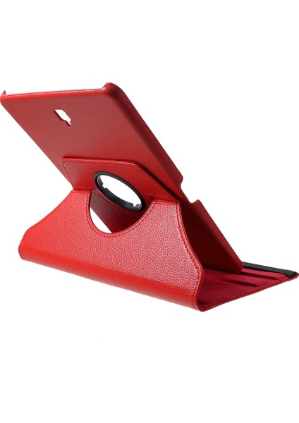 Litchi Doku 360 Derece Döner Stand Deri Samsung Galaxy Tab S4 10.5 T830 T835 Tablet Kılıfı (Yurt Dışından)