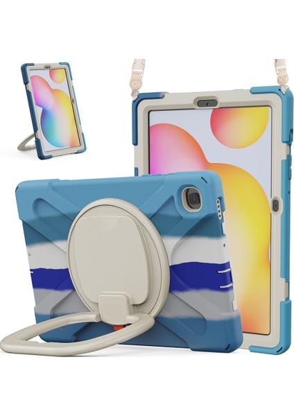 Samsung Galaxy Tab S6 Lite (2020) P610 P615 S6 Lite (2022 2024) P620 Kickstand Omuz Askılı Tablet Kılıfı (Yurt Dışından) modelleri