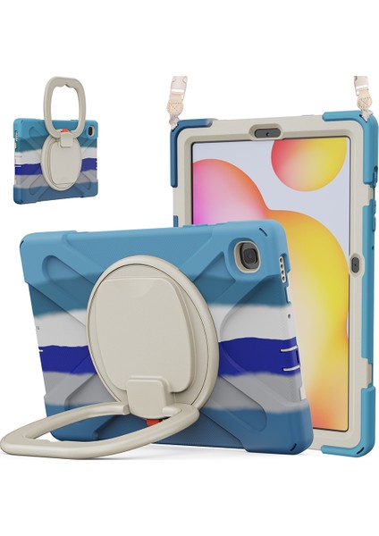 Samsung Galaxy Tab S6 Lite (2020) P610 P615 S6 Lite (2022 2024) P620 Kickstand Omuz Askılı Tablet Kılıfı (Yurt Dışından) fırsatları