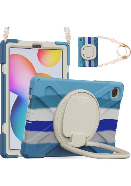Samsung Galaxy Tab S6 Lite (2020) P610 P615 S6 Lite (2022 2024) P620 Kickstand Omuz Askılı Tablet Kılıfı (Yurt Dışından) indirimleri