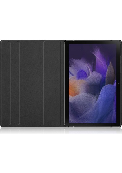 Samsung Galaxy Tab A8 10.5 (2021) A8 10.5 (2022) Pu Deri Pc Döner Stand Koruyucu Tablet Kılıfı (Yurt Dışından) modelleri