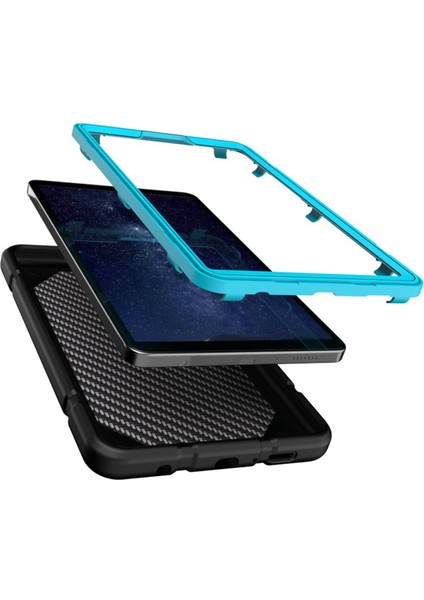 Samsung Galaxy Tab A9 Tpu Pc Combo Çift Katmanlı Tablet Kılıfı (Yurt Dışından)