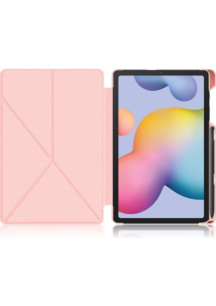 Samsung Galaxy Tab S6 Lite (2020) P615 P610 (2022) P613 P619 (2024) Origami Standı Deri Tablet Kılıfı (Yurt Dışından)