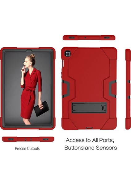 Tpu Pc Hibrit Koruyucu Samsung Galaxy Tab S5E SM T720 SM T725 SIYAH Tablet Kılıfı (Yurt Dışından) fırsatları