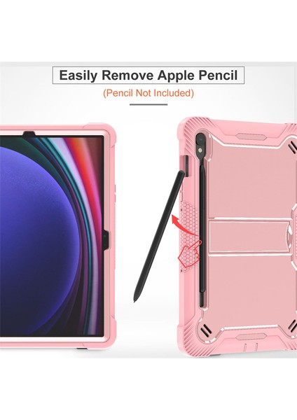 Samsung Galaxy Tab S9 Stand Düşme Koruması Silikon Pc Tablet Kılıfı (Yurt Dışından) fiyatları