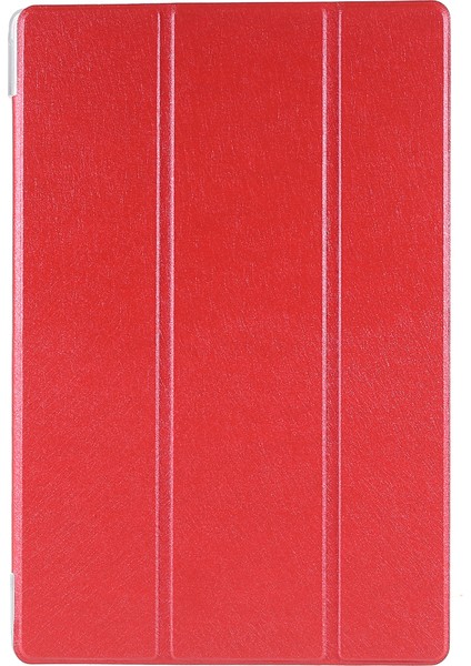 Samsung Galaxy Tab A8 10.5 (2021 2022) Ipek Dokulu Çizilmez Deri Üç Katlı Stand Tablet Kılıfı (Yurt Dışından) fiyatları