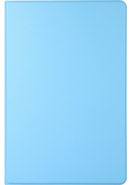 Samsung Galaxy Tab A8 10.5 (2021) Pu Deri Tpu Standlı Tam Koruma Gök Tablet Kılıfı (Yurt Dışından)
