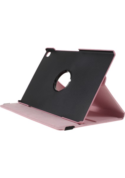 Samsung Galaxy Tab S5E SM T720 Litchi Doku Deri Koruma (360 Derece Döner Stand Ile) Tablet Kılıfı (Yurt Dışından)