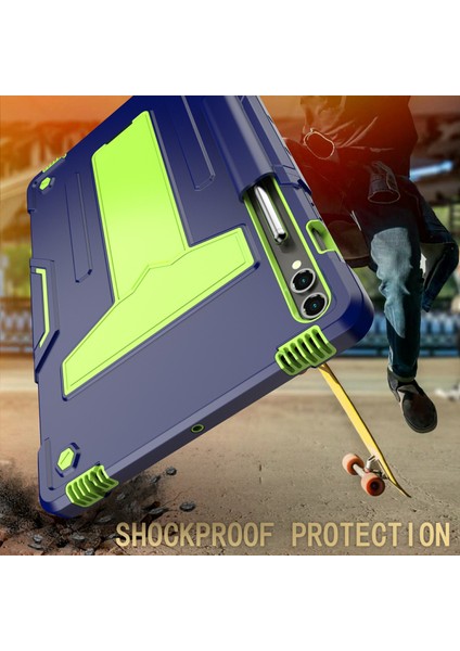 Samsung Galaxy Tab S9 tab S9 Fe Sağlam T Şekilli Koruyucu Lacivert Tablet Kılıfı (Yurt Dışından) indirimleri