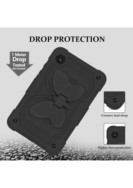 Samsung Galaxy Tab A9 Şekli Silikon Pc Omuz Askılı Koruyucu Tablet Kılıfı (Yurt Dışından) modelleri