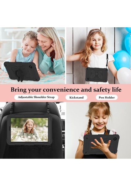 Samsung Galaxy Tab A9 Şekli Silikon Pc Omuz Askılı Koruyucu Tablet Kılıfı (Yurt Dışından) indirimleri