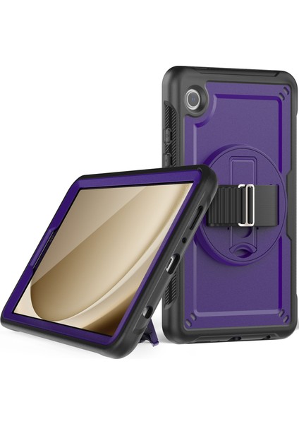Samsung Galaxy Tab A9 (SM X110 SM X115) Koruyucu El Kayışı Tablet Kılıfı (Yurt Dışından)