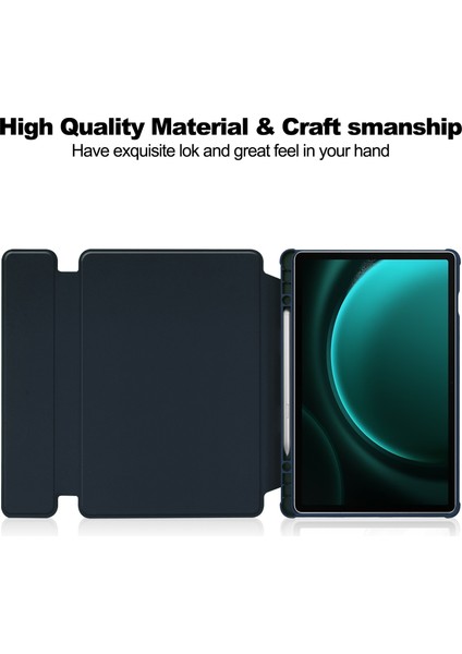 Samsung Galaxy Tab S9 Fe Bluetooth Klavye Döner Stand Tablet Kılıfı (Yurt Dışından) indirimleri