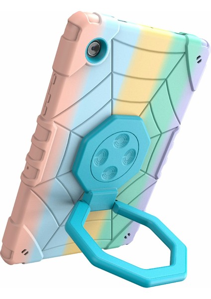 Samsung Galaxy Tab A8 10.5 (2021 2022) Örümcek Tarzı Pc Tpu Sağlam Koruyucu Gradyan Tablet Kılıfı (Yurt Dışından) modelleri