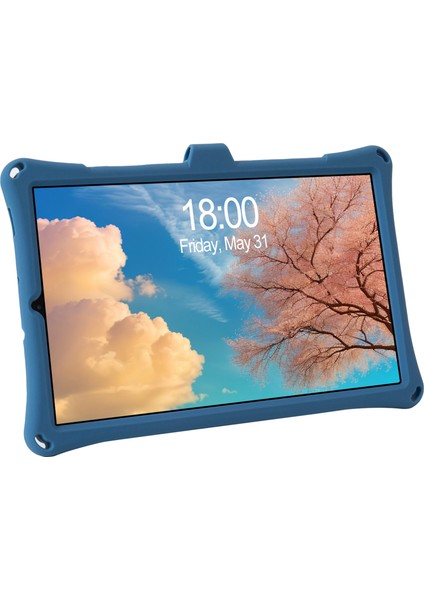 Samsung Galaxy Tab S6 Lite (2020 2022 2024) Pc Stylus Indigo Silikon Tablet Kılıfı (Yurt Dışından)