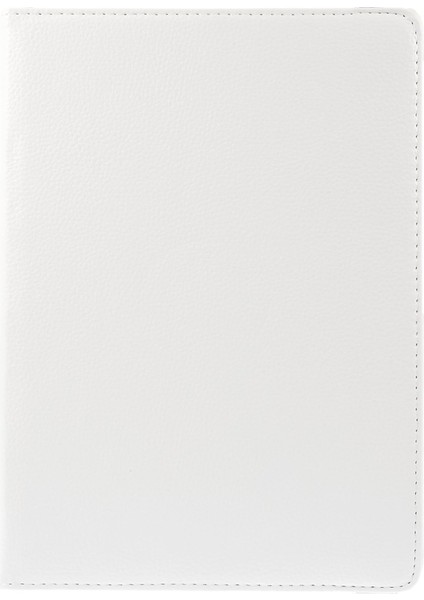 Döner Stand Litchi Tahıl Akıllı Deri Samsung Galaxy Tab S 10.5 T800 BEYAZ Tablet Kılıfı (Yurt Dışından)
