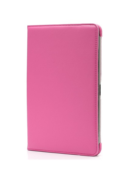 360 Derece Döner Deri Standı Samsung Galaxy Tab 2 10.1 P5100 P5110 P7500 P7510 ROSE Tablet Kılıfı (Yurt Dışından)
