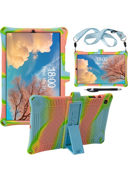Samsung Galaxy Tab S6 Lite (2020 2022 2024) Pc Silikon Stylus Tablet Kılıfı (Yurt Dışından)