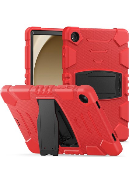 Samsung Galaxy Tab A9 Pc Kickstand Silikon Koruyucu Tablet Kılıfı (Yurt Dışından)