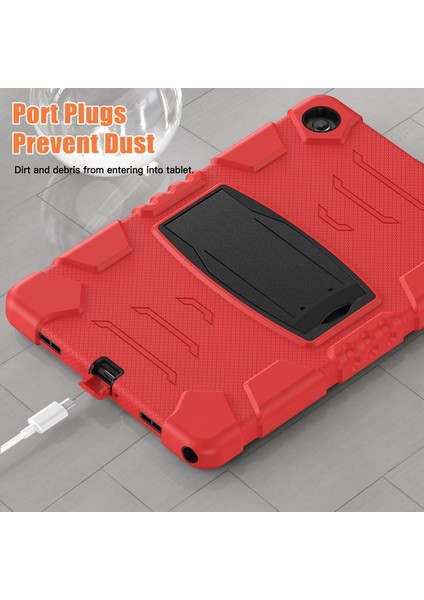 Samsung Galaxy Tab A9 Pc Kickstand Silikon Koruyucu Tablet Kılıfı (Yurt Dışından) indirimleri