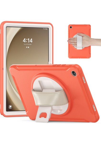 Samsung Galaxy Tab A9 Arka Pc Tpu Mercan Tablet Kılıfı (Yurt Dışından)