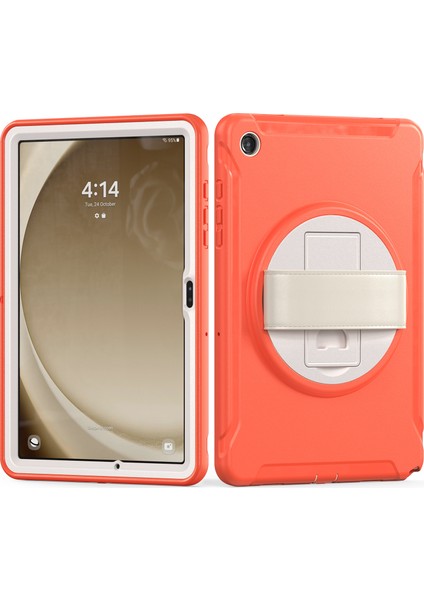 Samsung Galaxy Tab A9 Arka Pc Tpu Mercan Tablet Kılıfı (Yurt Dışından)