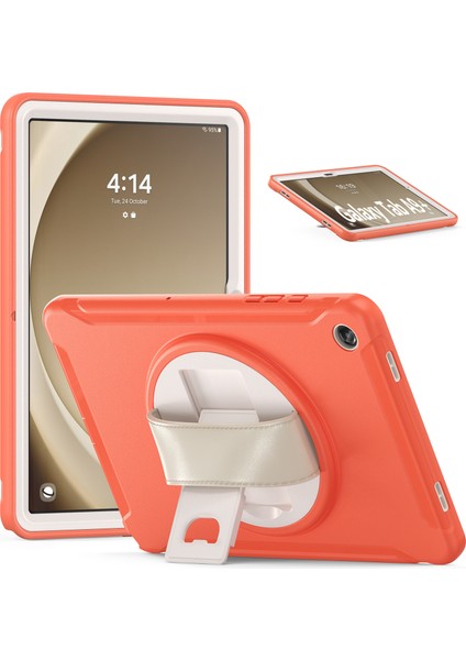 Samsung Galaxy Tab A9 Arka Pc Tpu Mercan Tablet Kılıfı (Yurt Dışından)