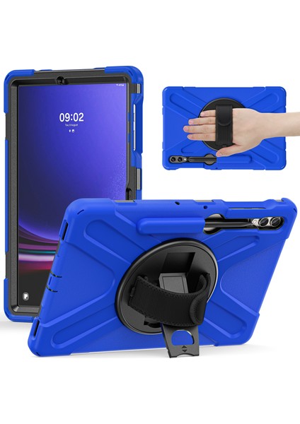 Samsung Galaxy Tab S9 Fe s9 s8 s7 Bilek Kayışı Çizilmez Pc Silikon Tablet Kılıfı (Yurt Dışından)