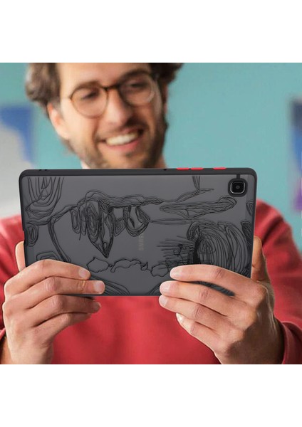 Samsung Galaxy Tab A7 Lite 8.7 Inç T220 T225 Pc Tpu Cilt Dokunmatik Kadın Tablet Kılıfı (Yurt Dışından) modelleri