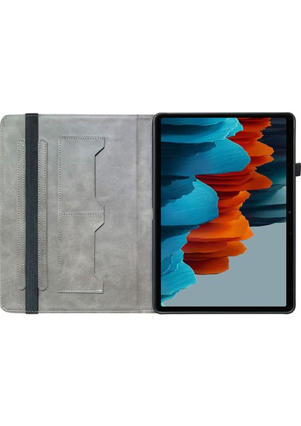 Samsung Galaxy Tab S7 s7 Fe s8 Pu Deri Çevirin Desen Baskı Anti Drop Tablet Kılıfı (Yurt Dışından) modelleri