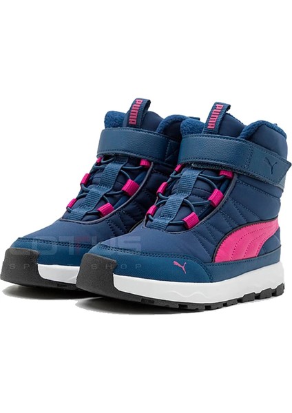 Lacivert - Pembe Kadın Bot 39264506-PUMA Evolve Boot Ac+ Ps