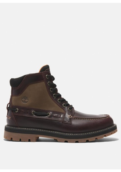BRITTON ROAD MID LACE UP BOOT Erkek Burgundy Full Grain Bot TB0A697HEIW1